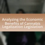 Analyzing the Economic Benefits of Cannabis Legalization Legislation