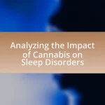 Analyzing the Impact of Cannabis on Sleep Disorders