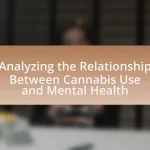 Analyzing the Relationship Between Cannabis Use and Mental Health