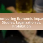 Comparing Economic Impact Studies: Legalization vs. Prohibition