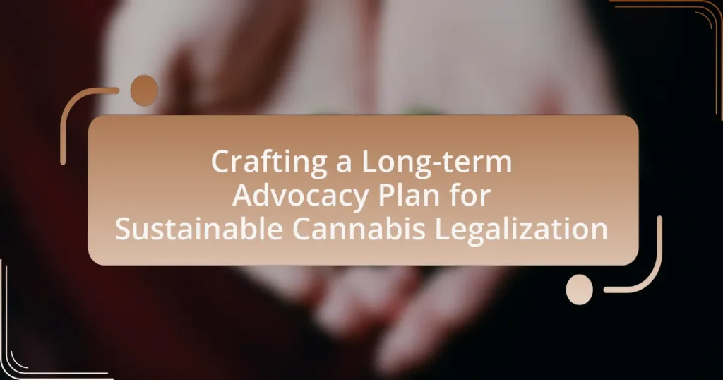 Crafting a Long-term Advocacy Plan for Sustainable Cannabis Legalization