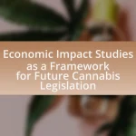 Economic Impact Studies as a Framework for Future Cannabis Legislation