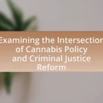 Examining the Intersection of Cannabis Policy and Criminal Justice Reform
