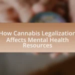 How Cannabis Legalization Affects Mental Health Resources
