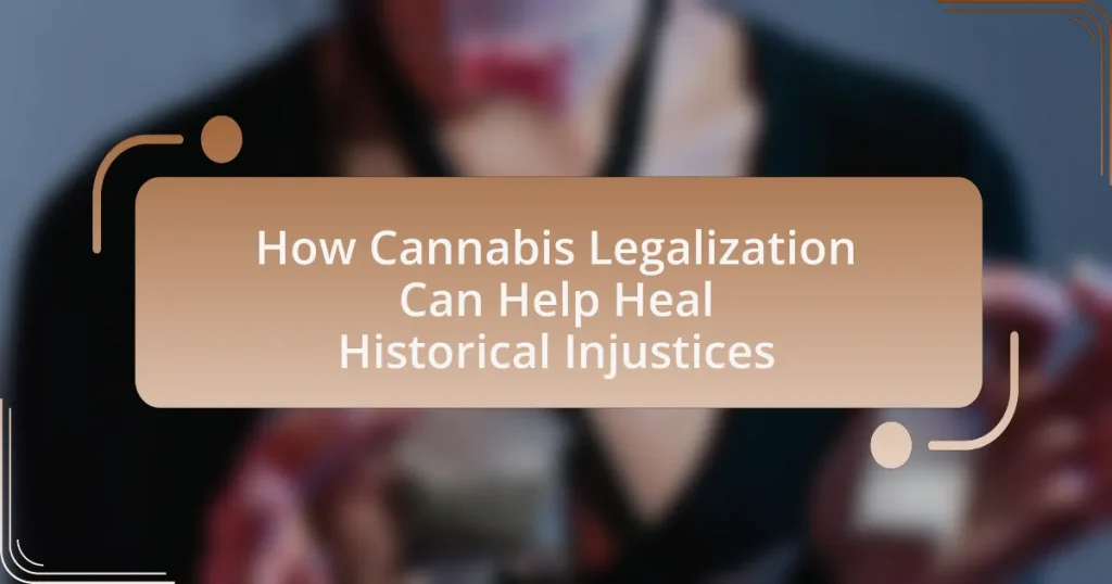 How Cannabis Legalization Can Help Heal Historical Injustices