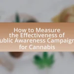 How to Measure the Effectiveness of Public Awareness Campaigns for Cannabis