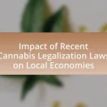 Impact of Recent Cannabis Legalization Laws on Local Economies