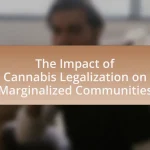 The Impact of Cannabis Legalization on Marginalized Communities