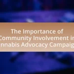 The Importance of Community Involvement in Cannabis Advocacy Campaigns