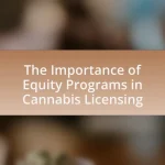 The Importance of Equity Programs in Cannabis Licensing
