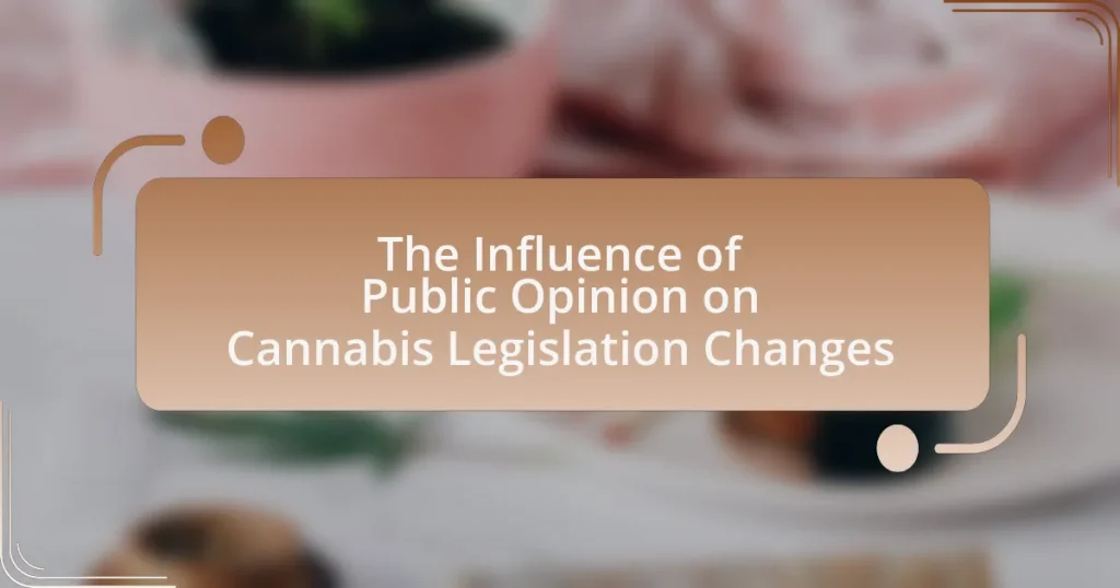 The Influence of Public Opinion on Cannabis Legislation Changes
