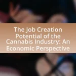 The Job Creation Potential of the Cannabis Industry: An Economic Perspective