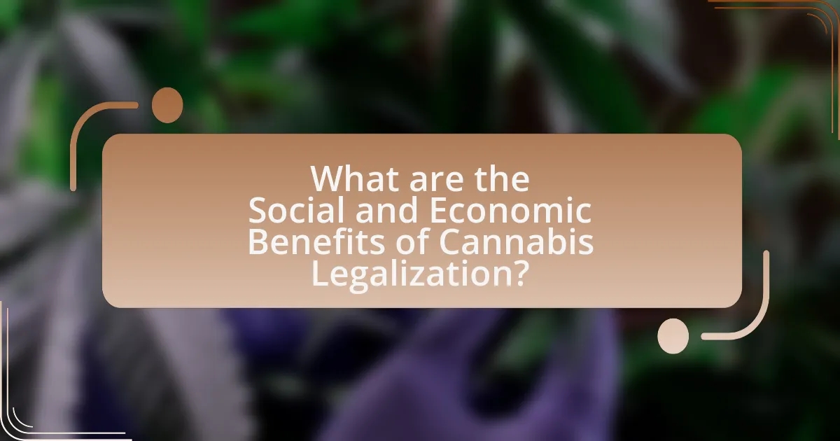 What are the Social and Economic Benefits of Cannabis Legalization?
